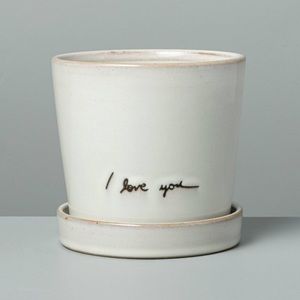 Hearth & Hand - “I love you” Garden Planter
